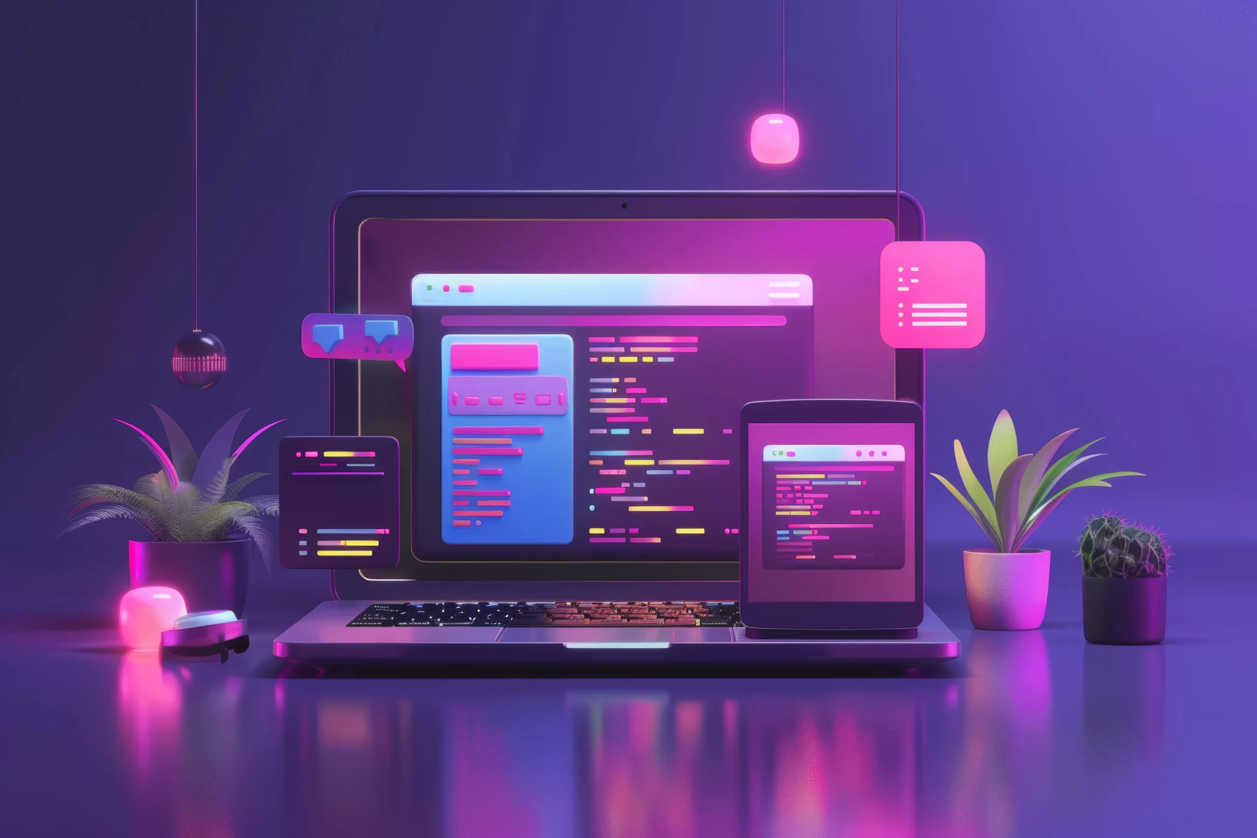 Digital product and web development work